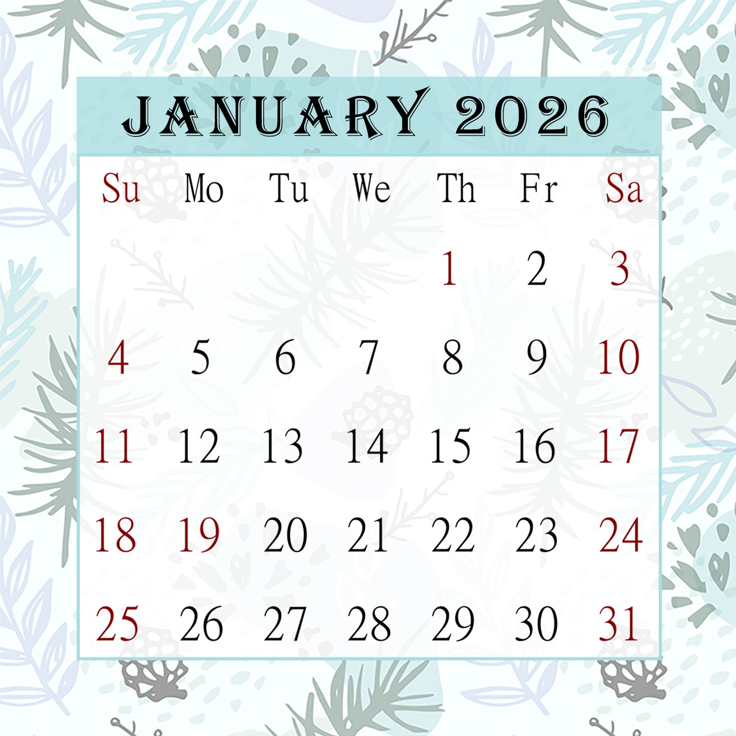 2026 CD-Style Desk Calendar 12 Months Calendar / Planner / Desk Calendar With CD Case Stand, Office Decor, Christmas Gifts (Edition #028)