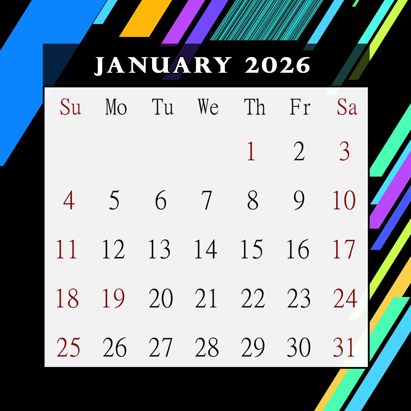 2026 CD-Style Desk Calendar 12 Months Calendar / Planner / Desk Calendar With CD Case Stand, Office Decor, Christmas Gifts (Edition #13)