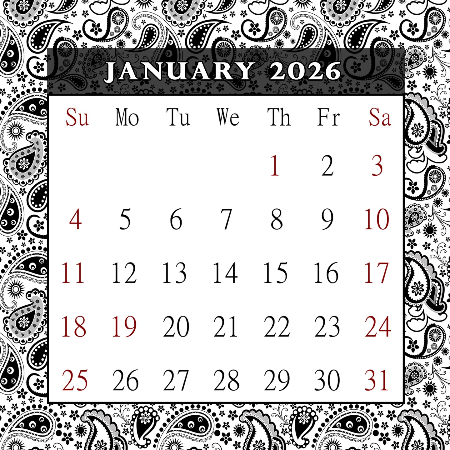 2026 CD-Style Desk Calendar 12 Months Calendar / Planner / Desk Calendar With CD Case Stand, Office Decor, Christmas Gifts (Edition #11)