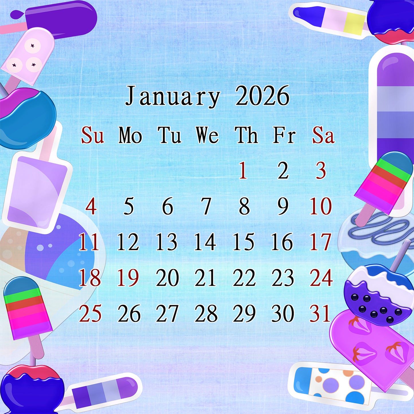 2026 CD-Style Desk Calendar 12 Months Calendar / Planner / Desk Calendar With CD Case Stand, Office Decor, Christmas Gifts (Edition #25)