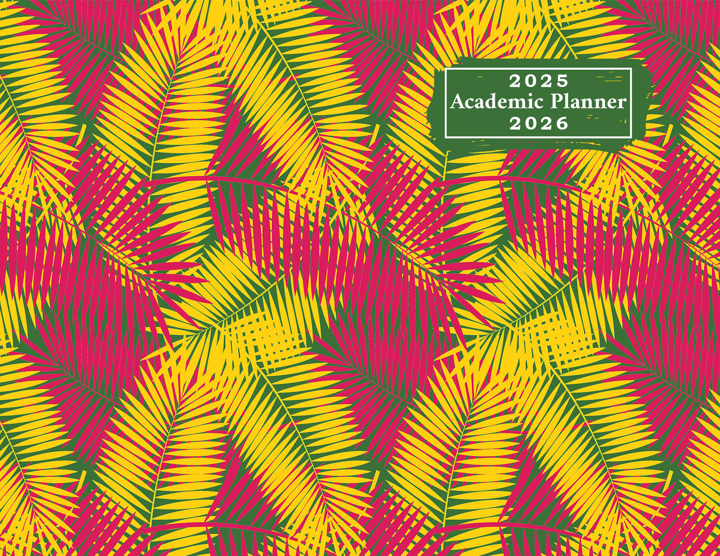 2025-2026 Student Academic Planner Calendar - School College Weekly Agenda #01