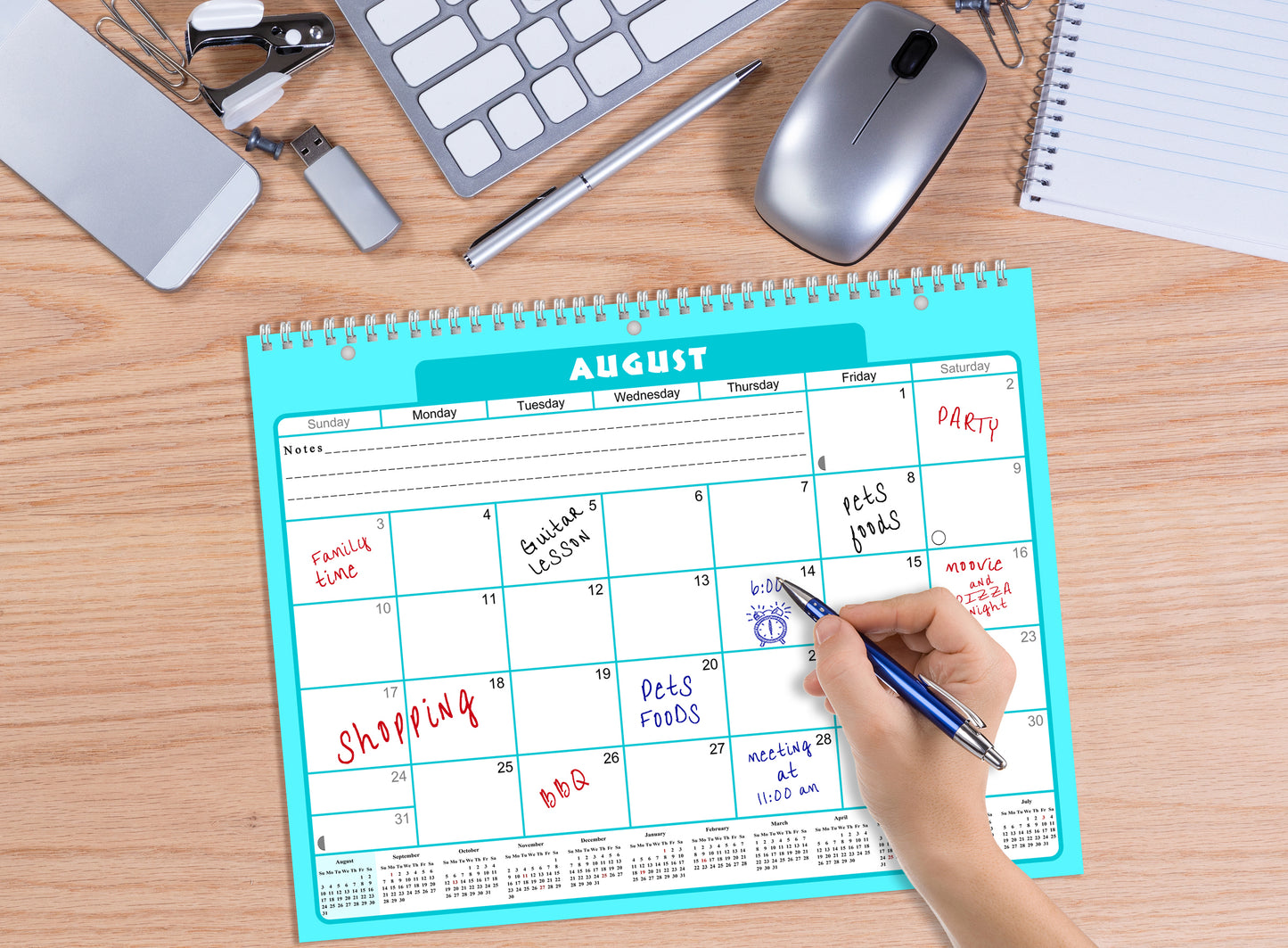 2026 - 2027 Academic Year 12 Months Student Calendar 3-Ring Binder (Edition #06)