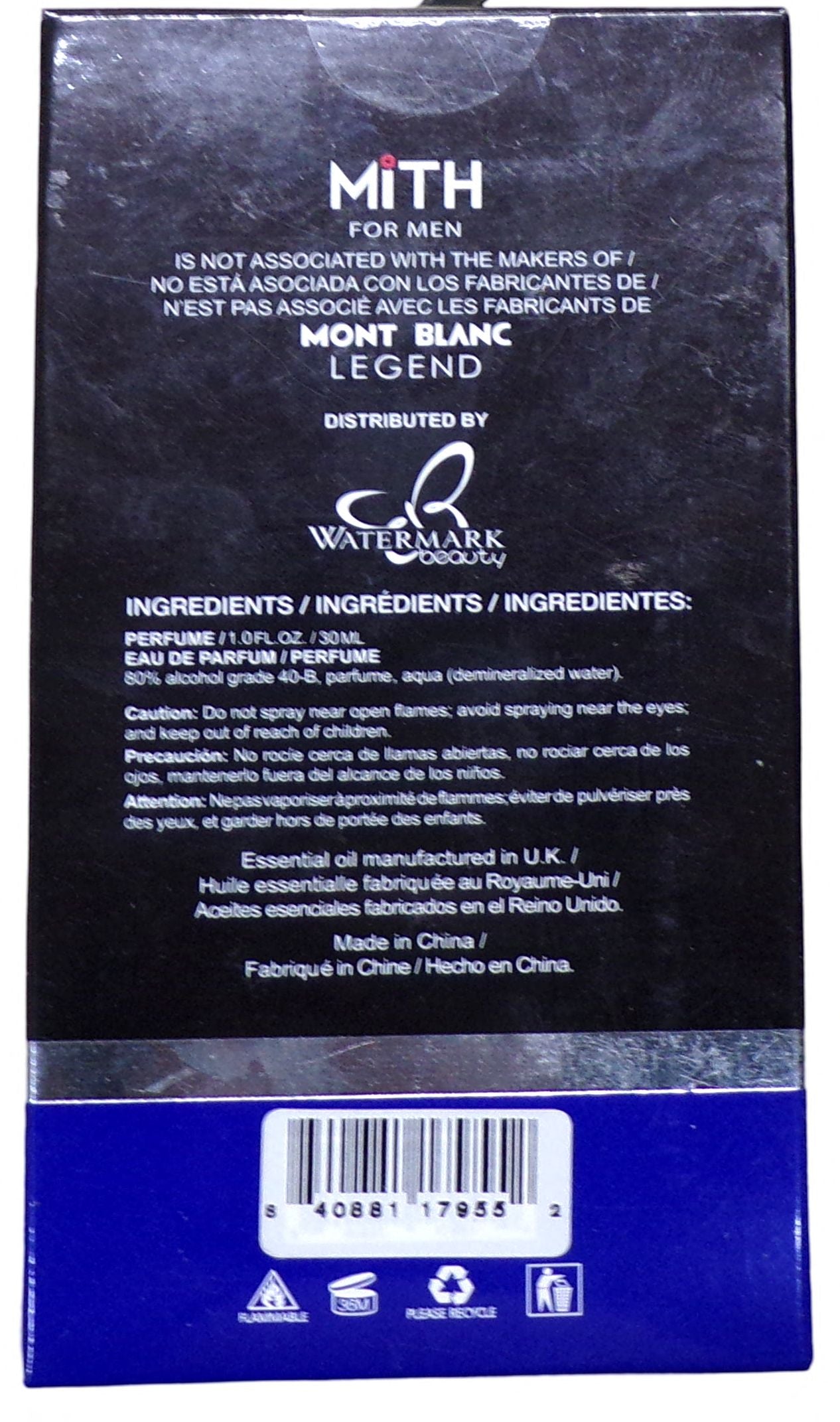 Mith for Man EAU DE PARFUME 1.0 oz