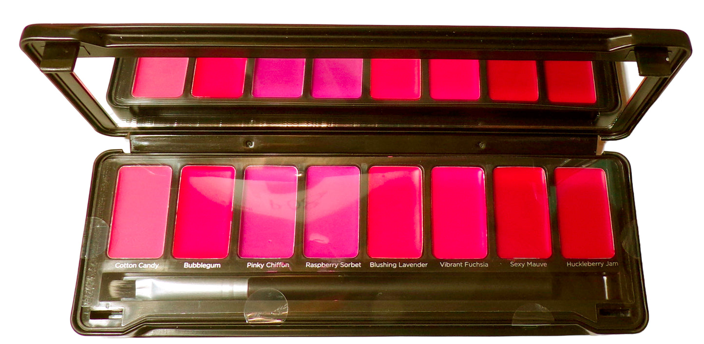 Profusion Glitter & Glam Plum & Rose Matte Lipstick Palette (Set of 2)