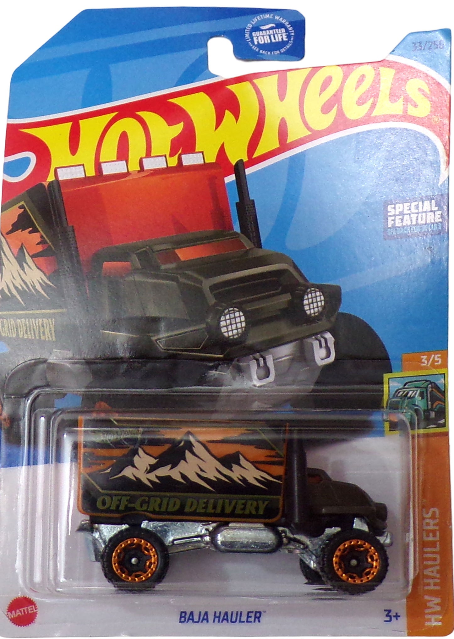 2023 Hot Wheels Baja Hauler 33/250 HW Haulers 3/5