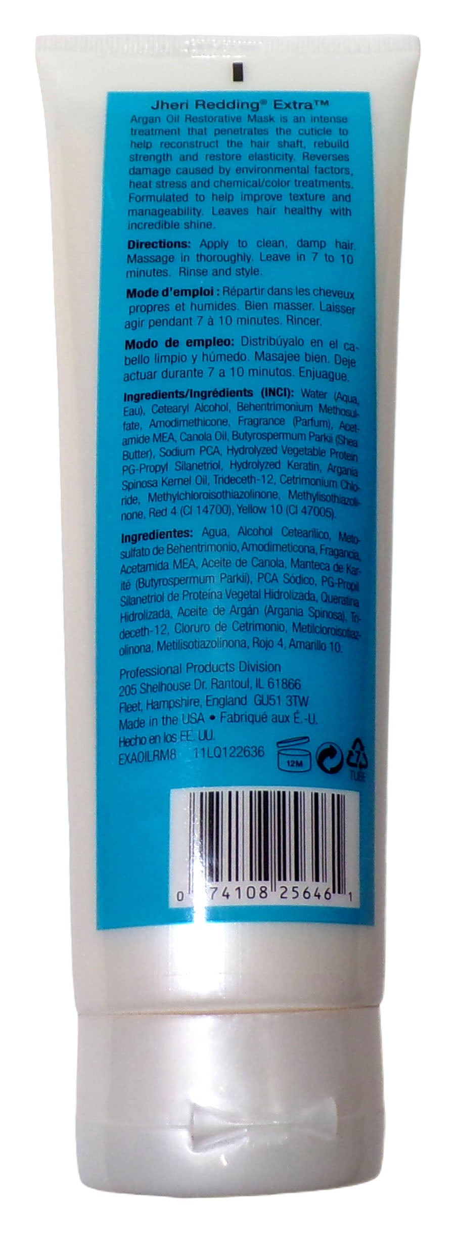 Jheri Redding Extra Argan Oil Moroccan Trees Moisture Restorative Mask 8.5 Set