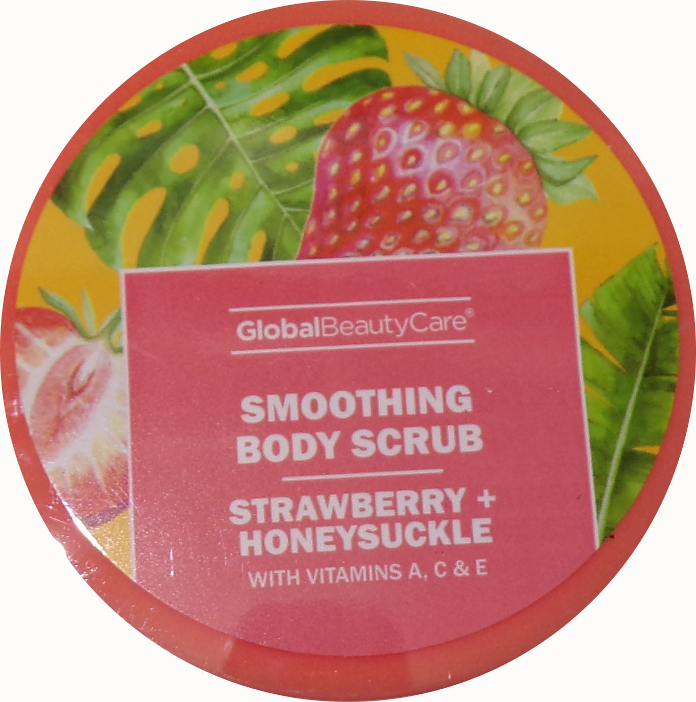 Global Beauty Care Smoothing Body Scrub Strawberry + Honeysuckle (Set of 2)
