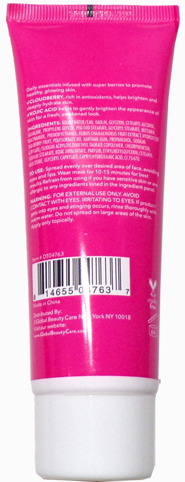 Global Beauty Super Berry Exfoliating Jelly Cleanser & Glow-Boosting Clay Mask