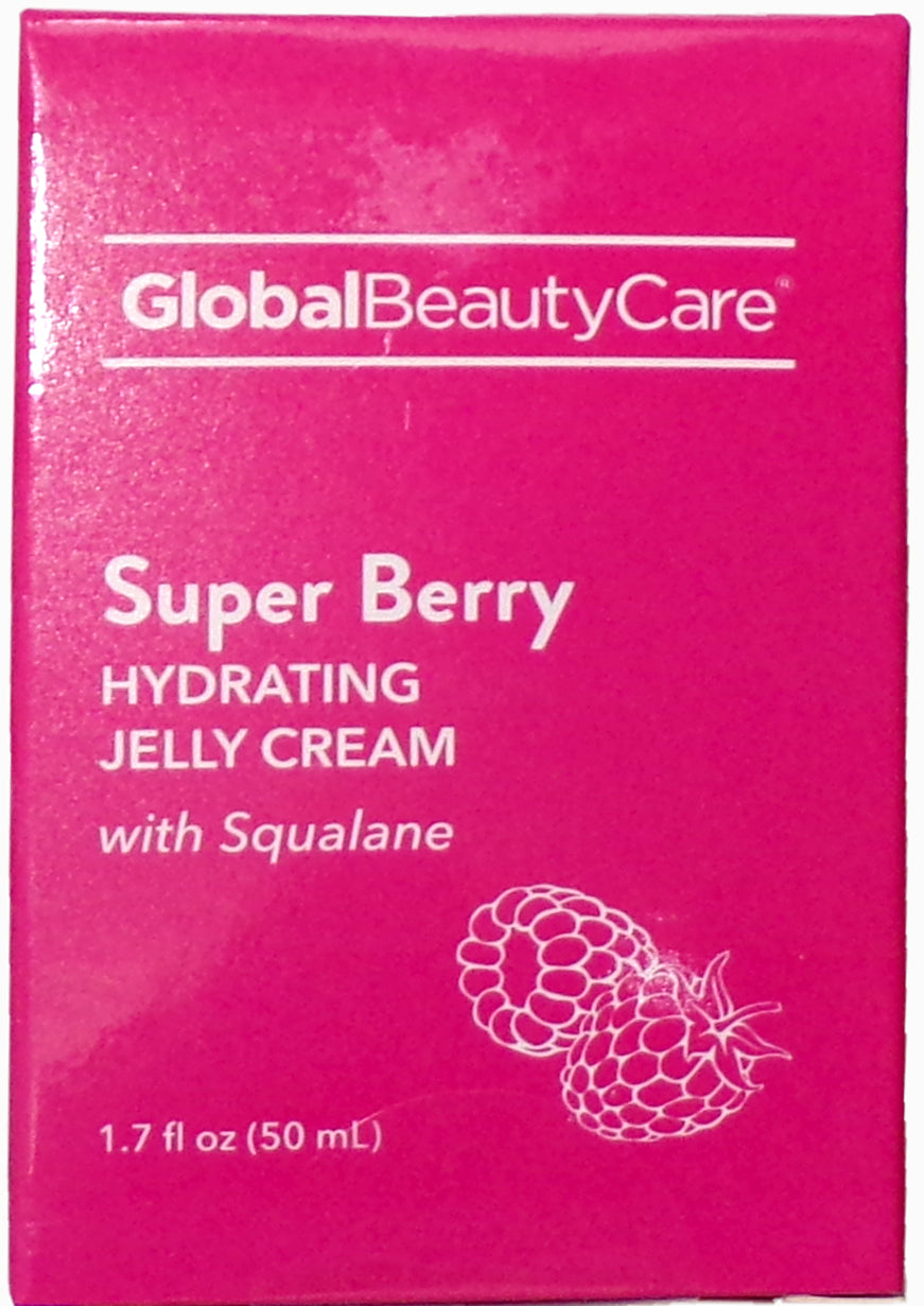 Global Beauty Care Super Berry Hydrating Jelly Cream with Squalane 1.7 Fl Set