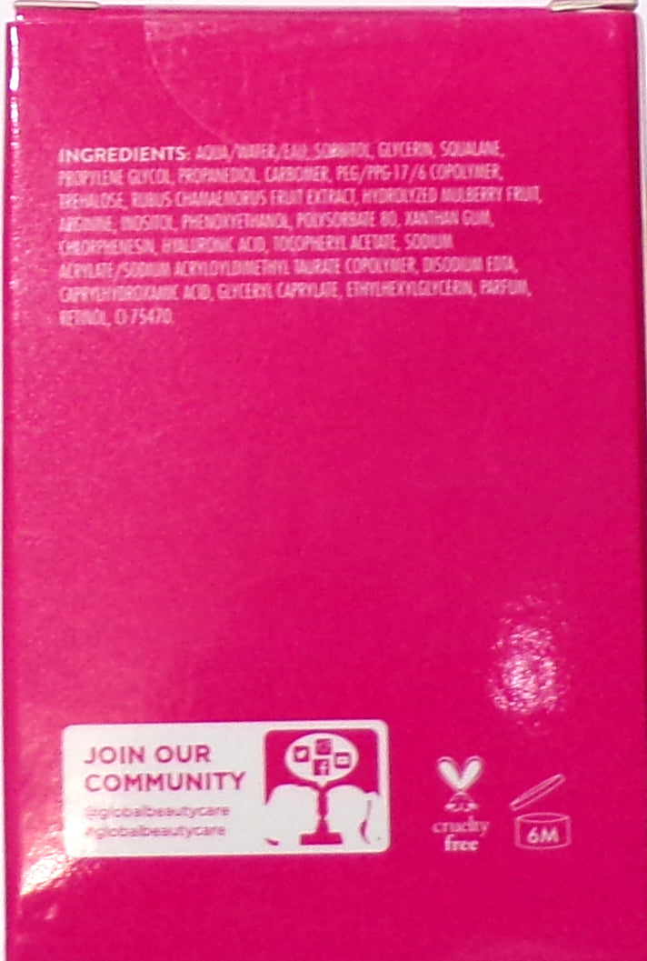 Global Beauty Care Super Berry Hydrating Jelly Cream with Squalane 1.7 Fl Set