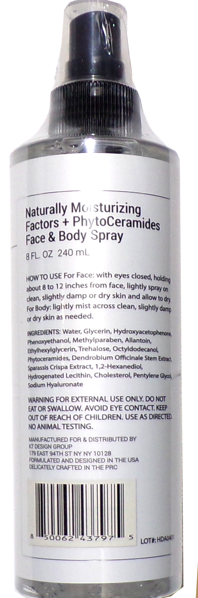 REVIVE Rx Naturally Moisturizing Factors & Phytoceramides Face&Body Spray (8oz)