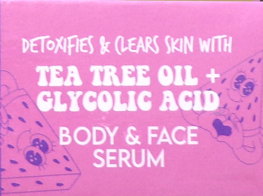 Shee Melon Detoxifies & Clears Skin with Tea Tree Oil Body & Face Serum