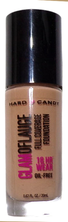 Hard Candy Glam of Lauge Full Coverage Foundation 1507 Nature 0.67oz (Set of 2)