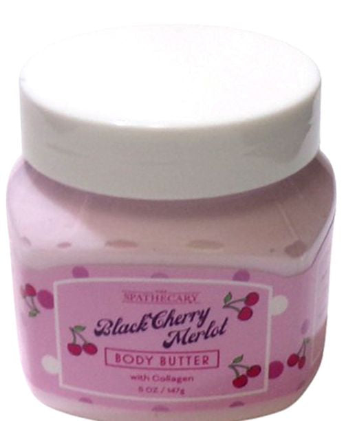 The Spathecary Black Cherry Merlot Body Butter 5 oz