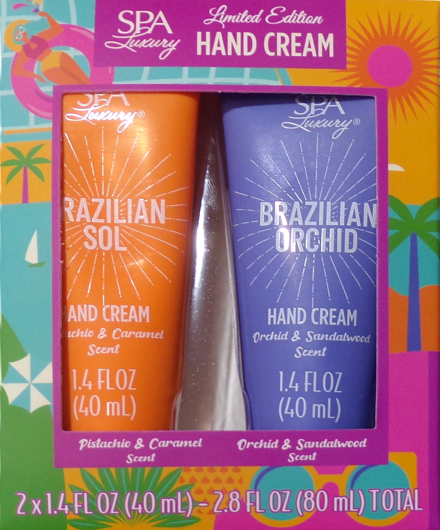 Spa Luxury Limited Edition Hand Cream - Brazilian Sol & Brazilian Orchid