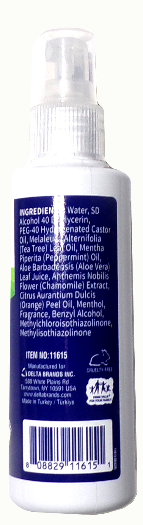 Lucky Super Soft Tea Tree Oil Foot Spray Refreshes & Deodorizes-4oz.