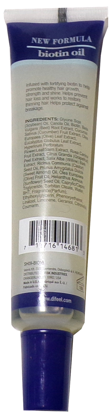 Difeel Biotin Premium Hair Oil. 45ml (Set of 2)