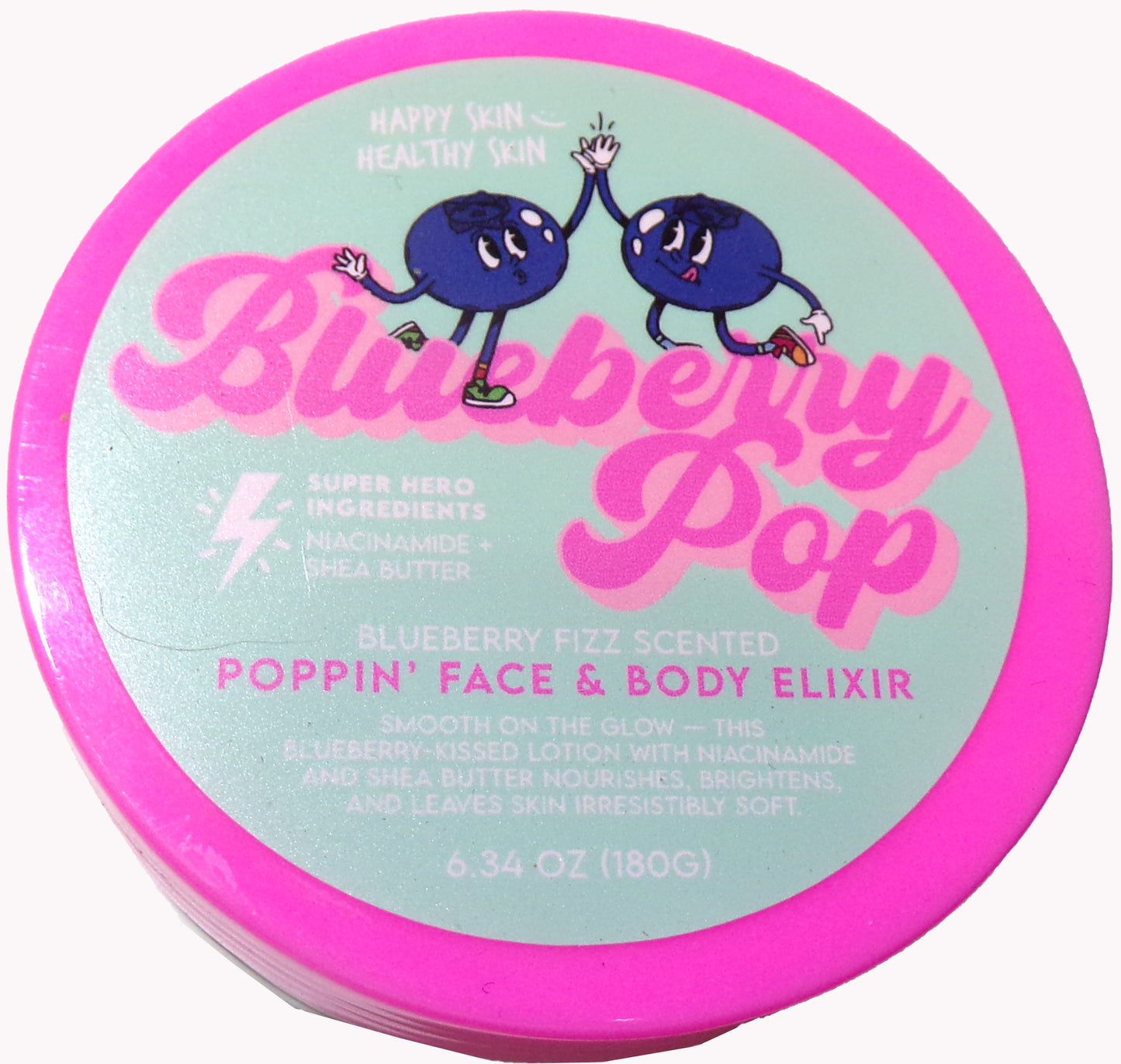 Blueberry Pop Blueberry Fizz Scented Poppin' Face & Body Elixir (6.34 oz) Set