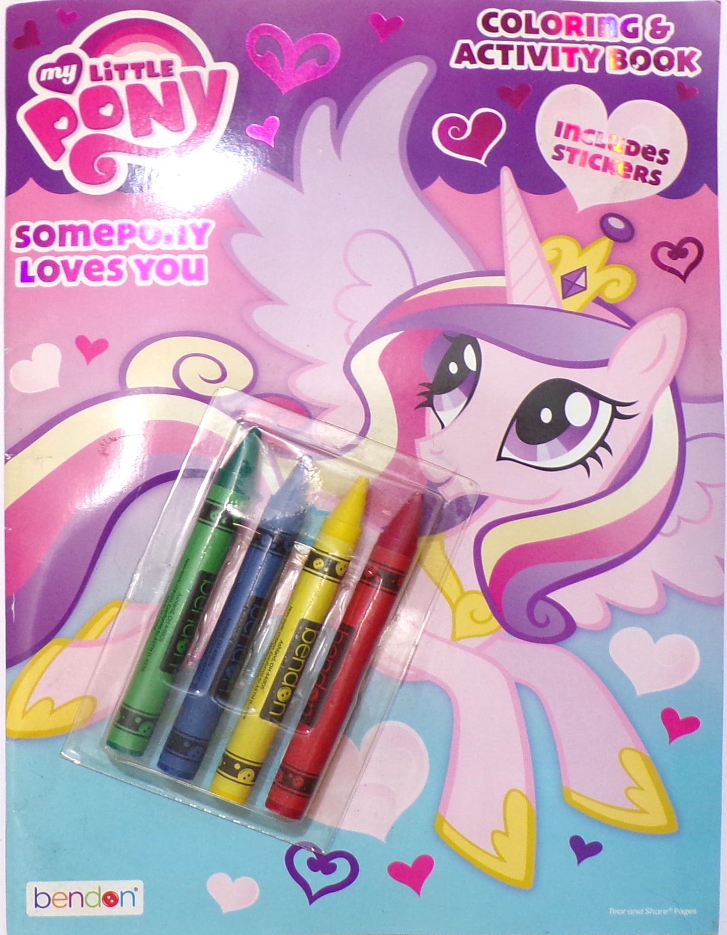 My Little Pony Coloring & Activity Book: Somepony Loves You