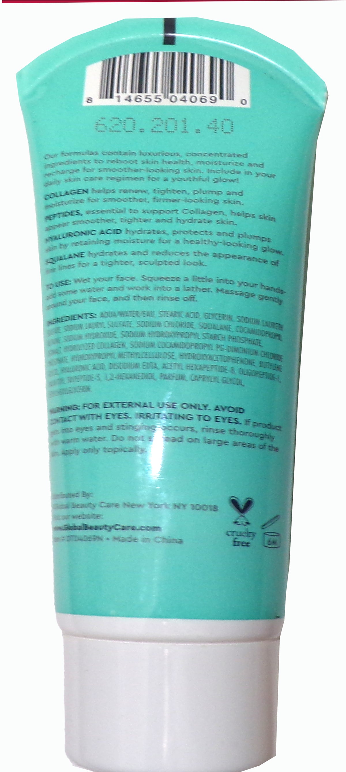 Global Beauty Care Smooth & Lift Collagen Facial Cleanser 2-Pack, 5.0 fl. oz.