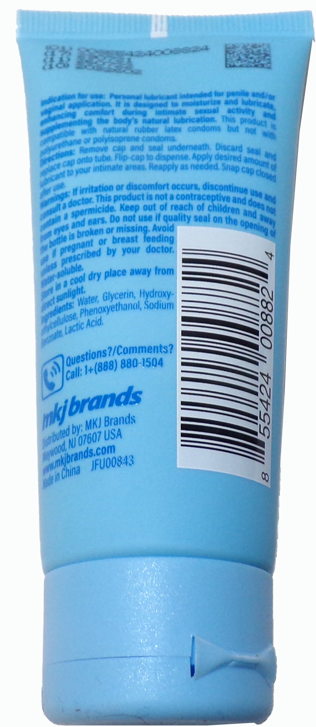 just for us classic jelly Water-Based Personal Lubricant 2-Pack 2 oz