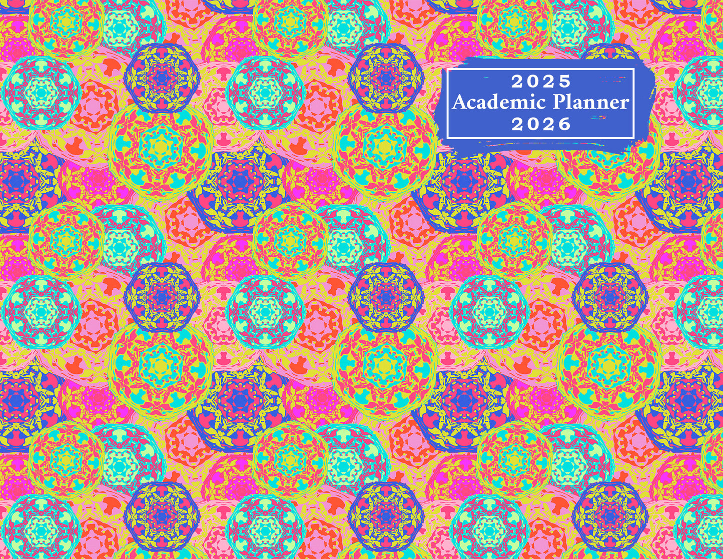 2025-2026 Student Academic Planner Calendar - School College Weekly Agenda #011