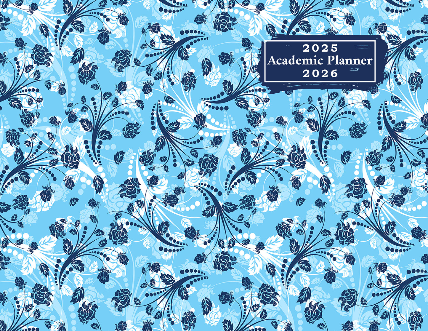 2025-2026 Student Academic Planner Calendar - School College Weekly Agenda #013