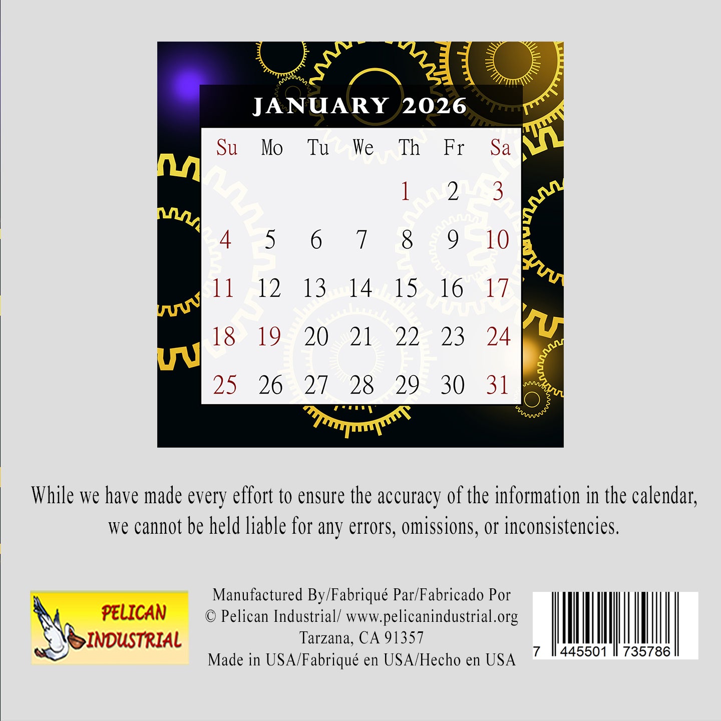 2026 CD-Style Desk Calendar 12 Months Calendar / Planner / Desk Calendar With CD Case Stand, Office Decor, Christmas Gifts (Edition #09)