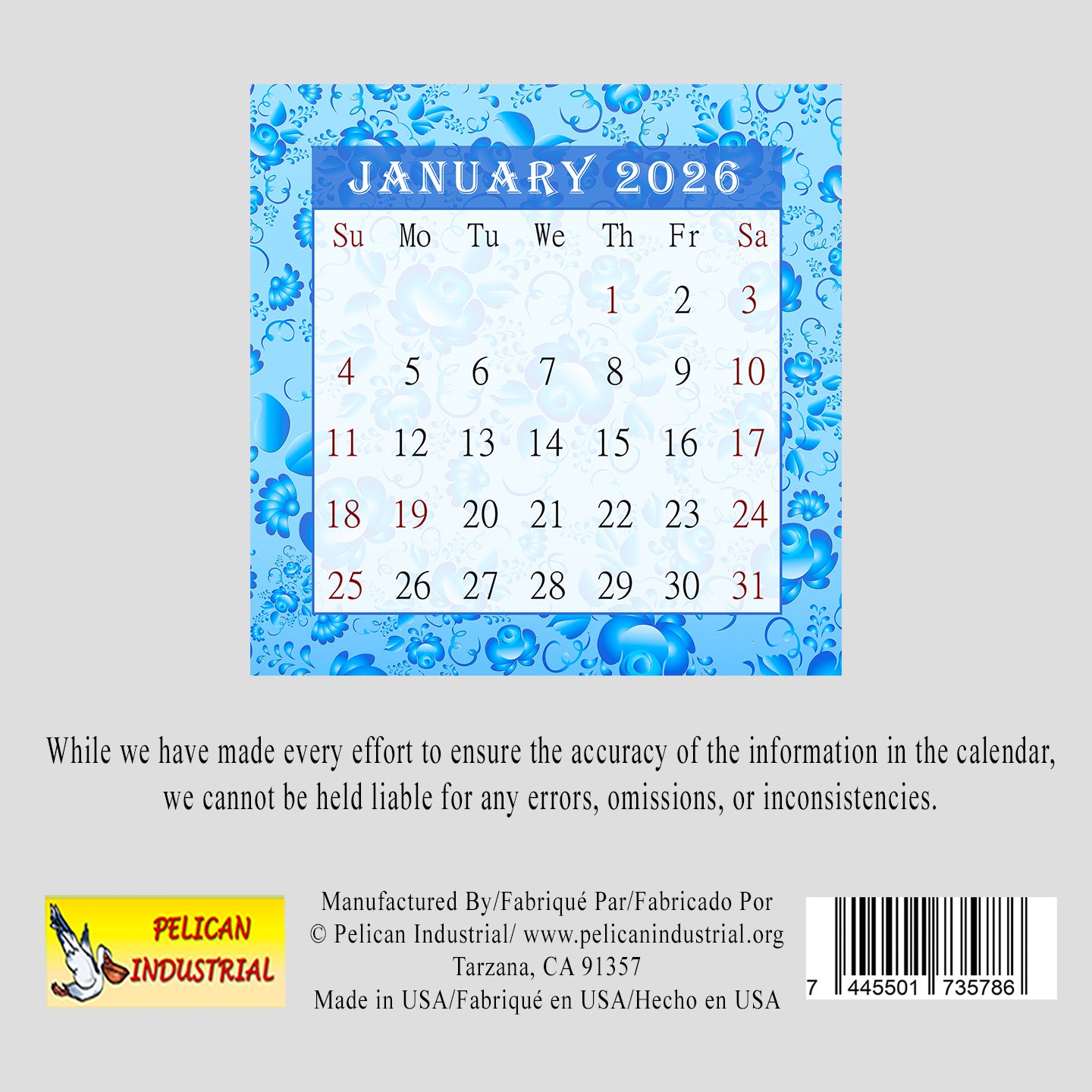 2026 CD-Style Desk Calendar 12 Months Calendar / Planner / Desk Calendar With CD Case Stand, Office Decor, Christmas Gifts (Edition #19)