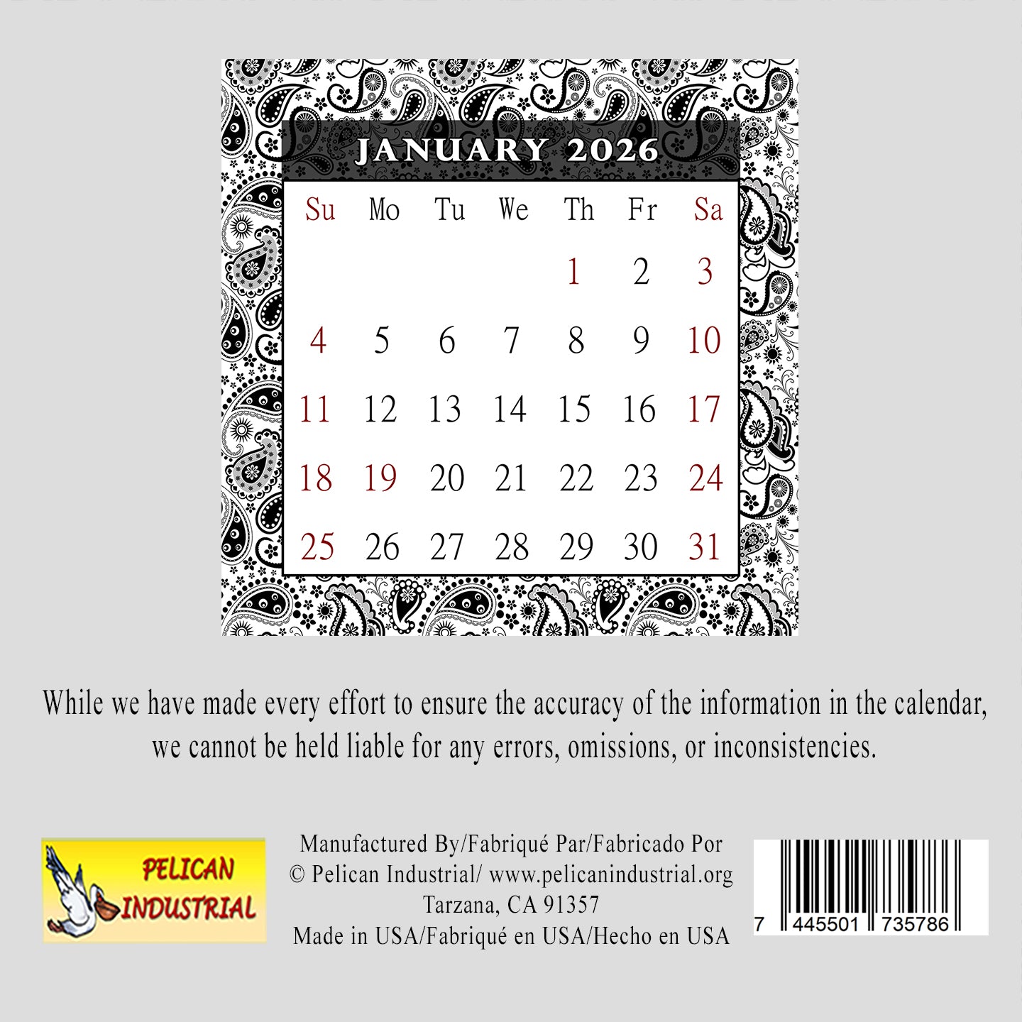 2026 CD-Style Desk Calendar 12 Months Calendar / Planner / Desk Calendar With CD Case Stand, Office Decor, Christmas Gifts (Edition #11)