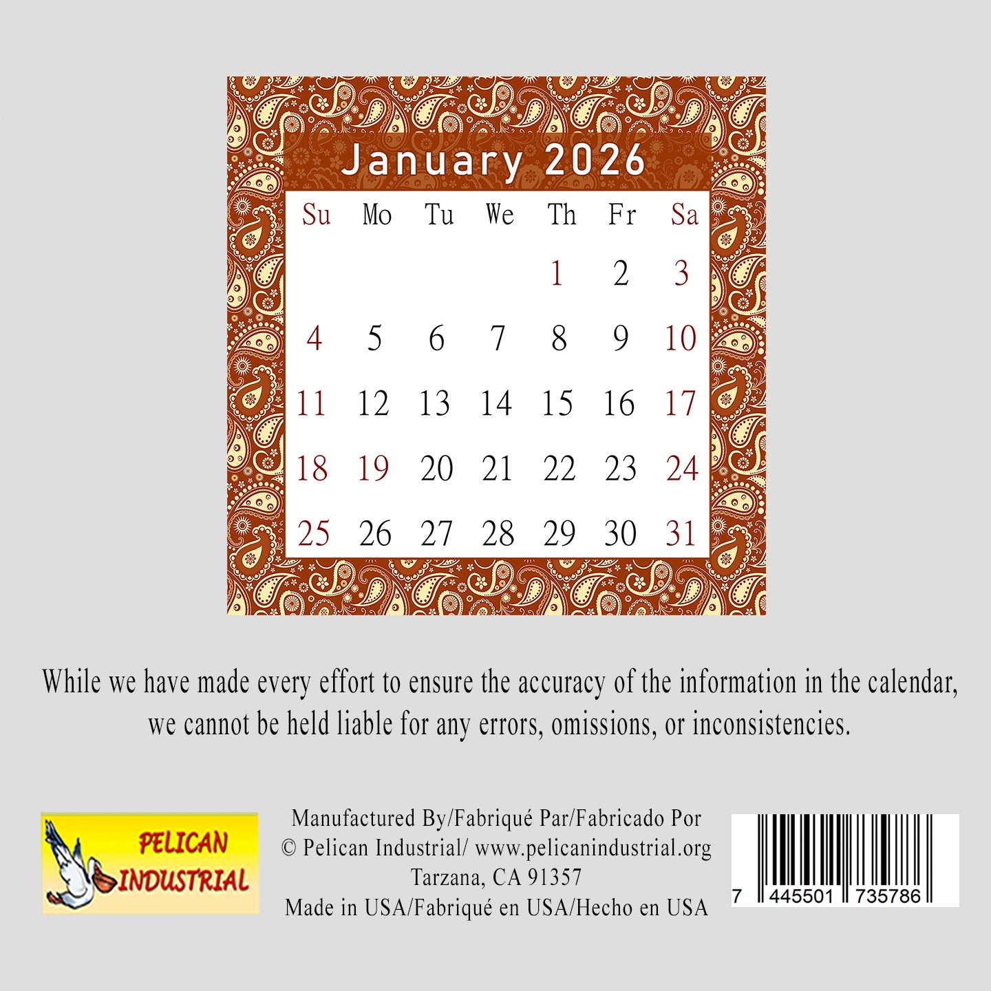 2026 CD-Style Desk Calendar 12 Months Calendar / Planner / Desk Calendar With CD Case Stand, Office Decor, Christmas Gifts (Edition #20)