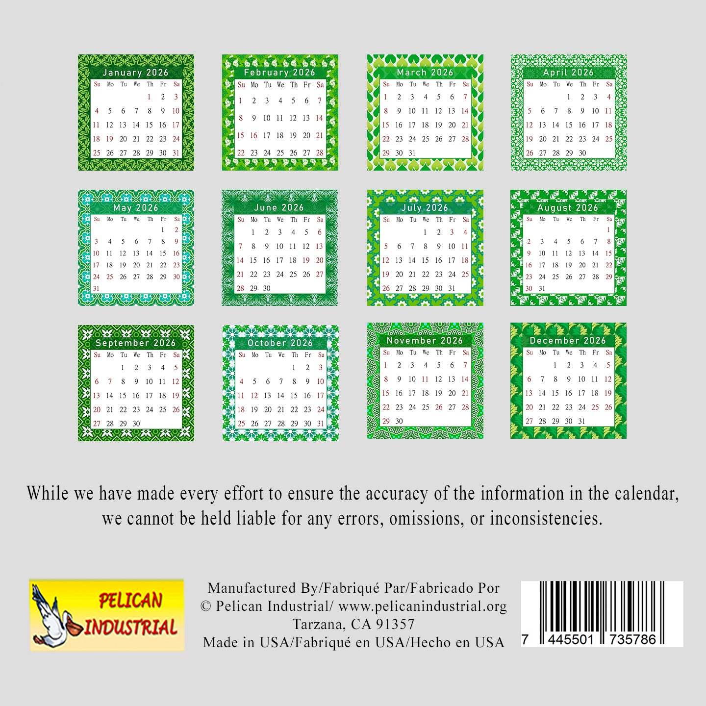 2026 CD-Style Desk Calendar 12 Months Calendar / Planner / Desk Calendar With CD Case Stand, Office Decor, Christmas Gifts (Edition #17)