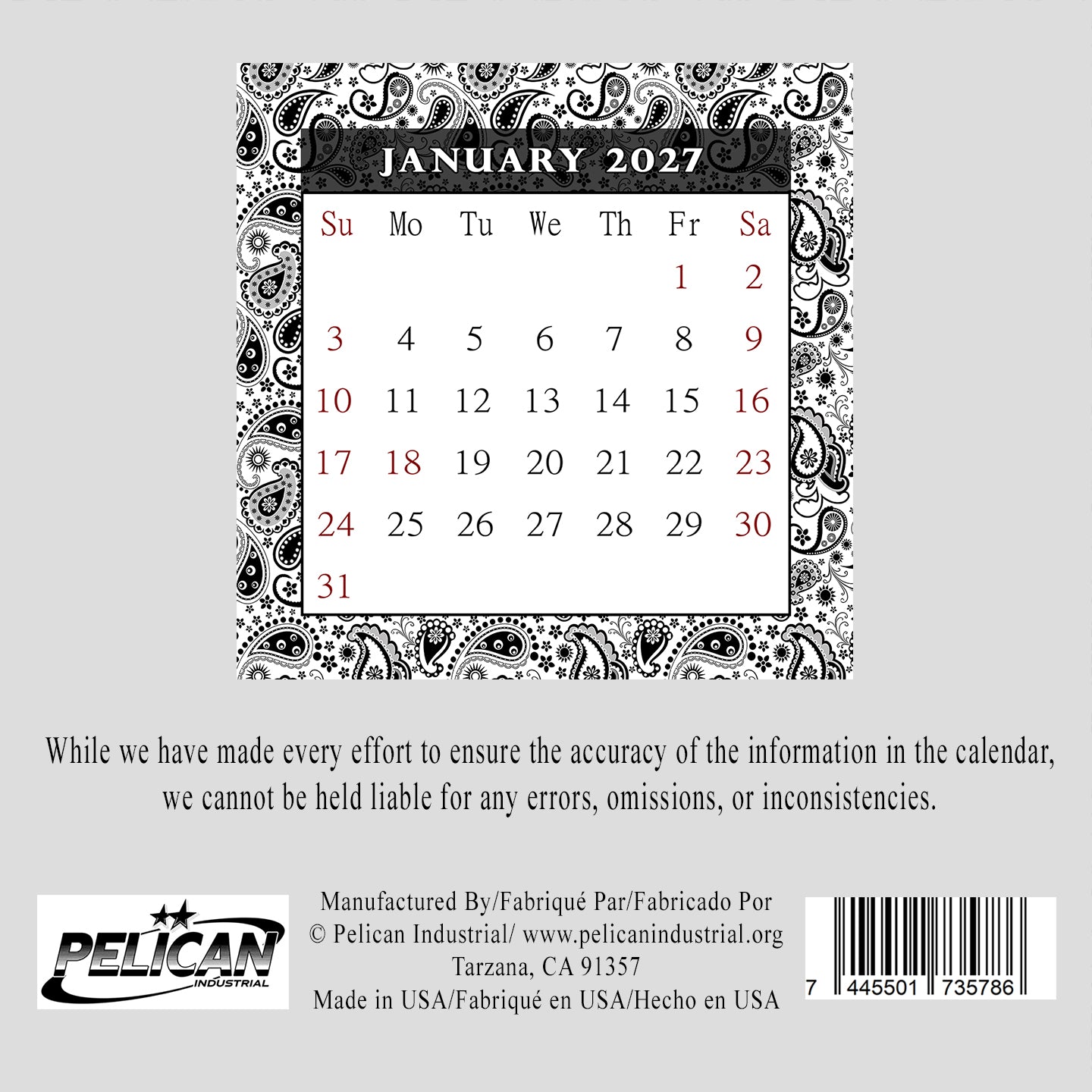 2027 CD-Style Desk Calendar 12 Months Calendar / Planner / Desk Calendar With CD Case Stand, Office Decor, Christmas Gifts (Edition #11)