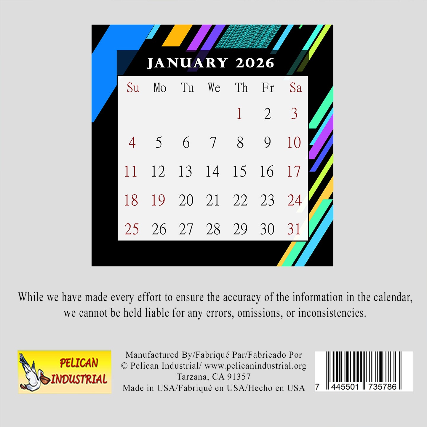 2026 CD-Style Desk Calendar 12 Months Calendar / Planner / Desk Calendar With CD Case Stand, Office Decor, Christmas Gifts (Edition #13)