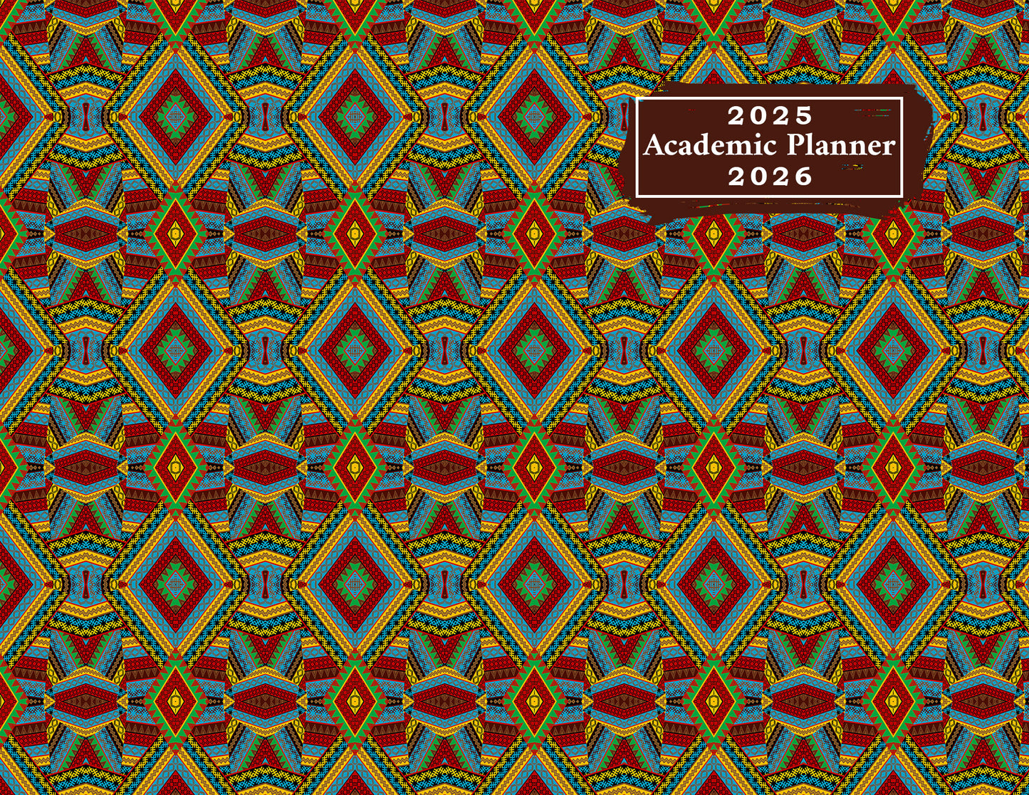 2025-2026 Student Academic Planner Calendar - School College Weekly Agenda #014