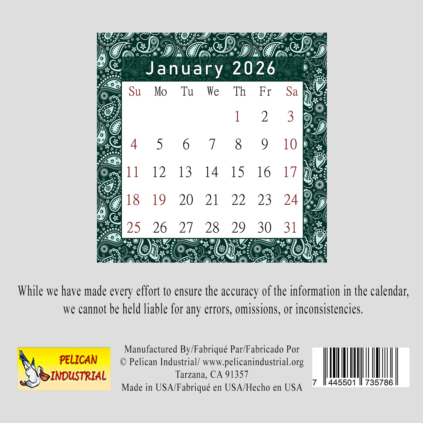 2026 CD-Style Desk Calendar 12 Months Calendar / Planner / Desk Calendar With CD Case Stand, Office Decor, Christmas Gifts (Edition #21)