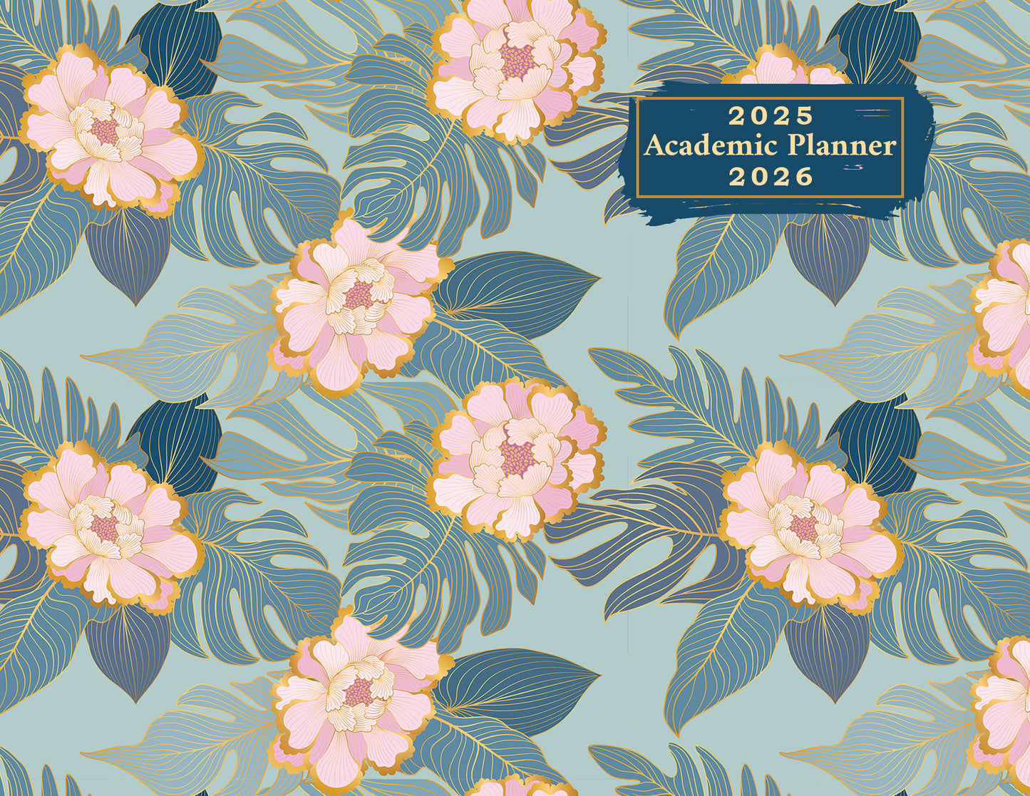 2025-2026 Student Academic Planner Calendar - School College Weekly Agenda #018