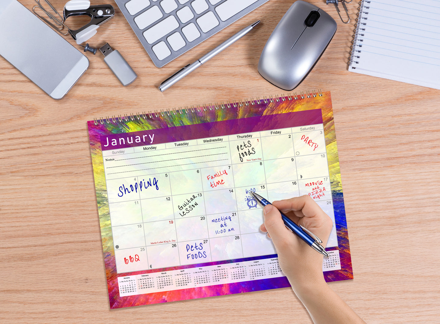 2026 Monthly Desktop/Wall Calendar/Planner - Habit Tracker - (Edition #26)