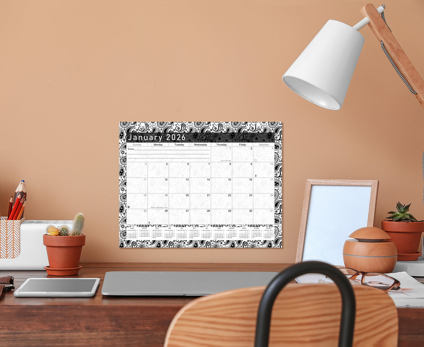 2025-2026 Magnetic/Desk Calendar - Desktop/Wall Calendar/Planner - (Edition #11)