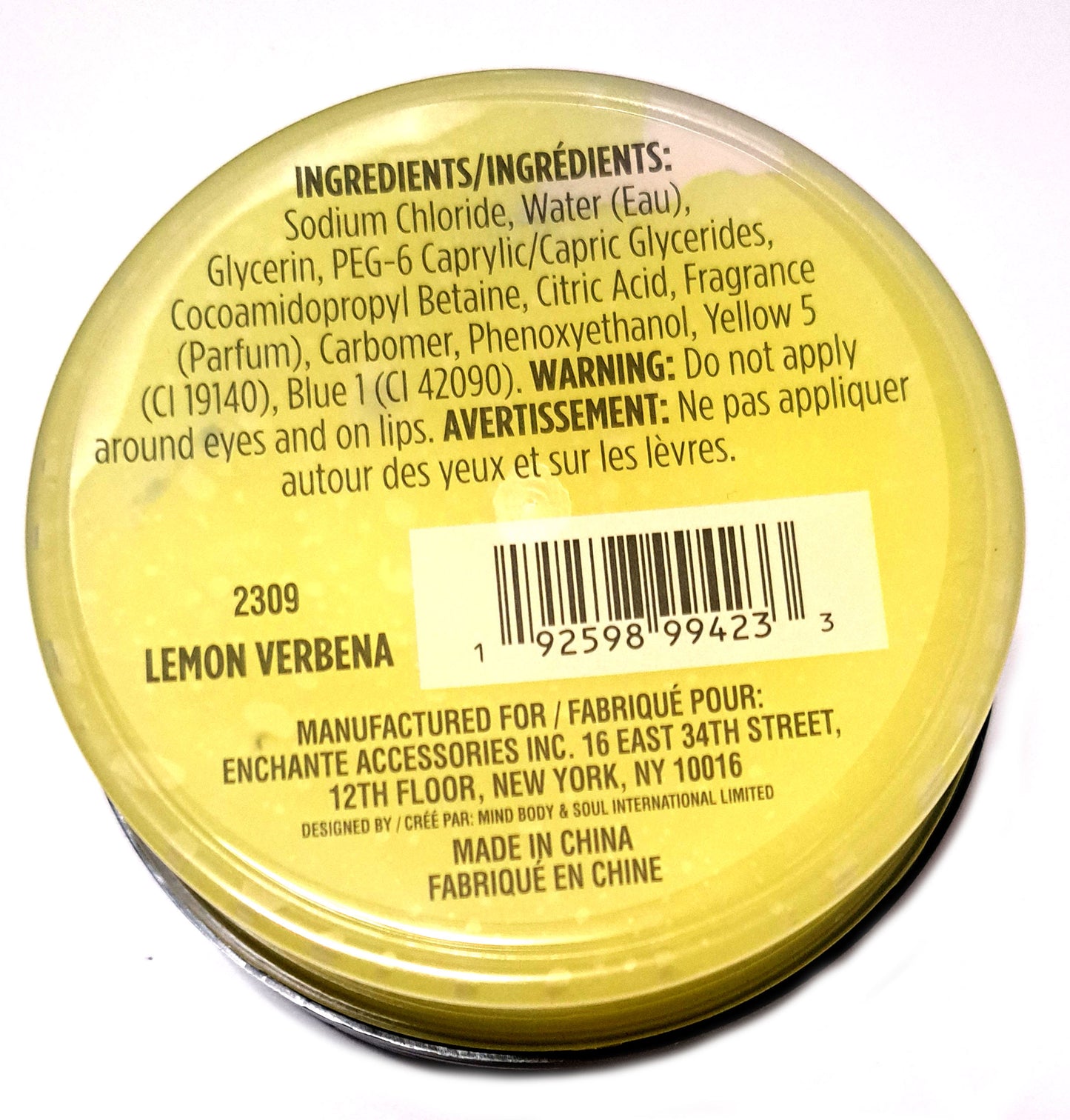 Lemon Verbena Scented - Aromatherapy Signature - Salt Scrub Gommage AUX Sels 5.1fl oz/150ml
