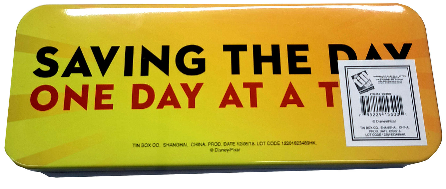 Saving The Day - Metal Tin Case Pencil Box Storage (1 Case per order)