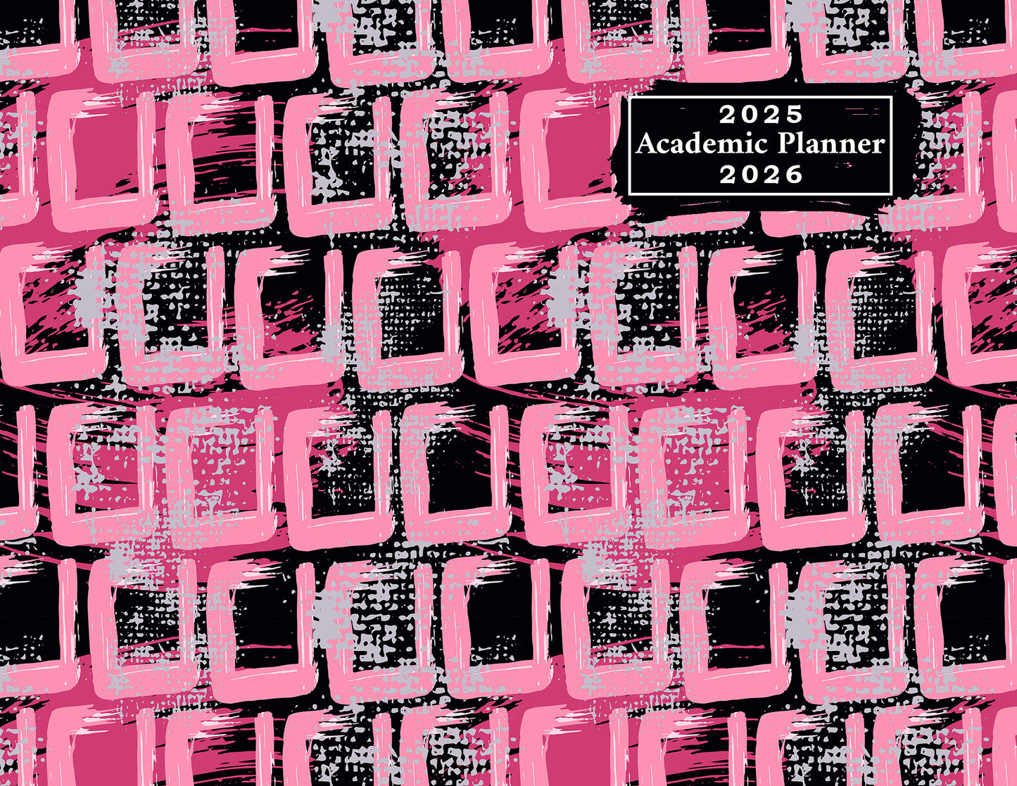 2025-2026 Student Academic Planner Calendar - School College Weekly Agenda #021