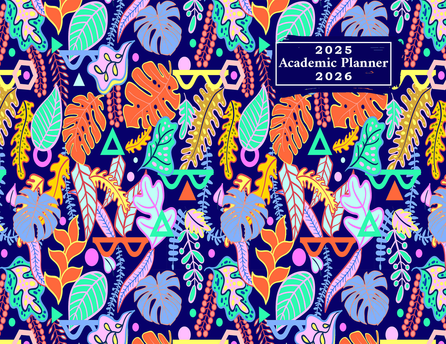 2025-2026 Student Academic Planner Calendar - School College Weekly Agenda #022