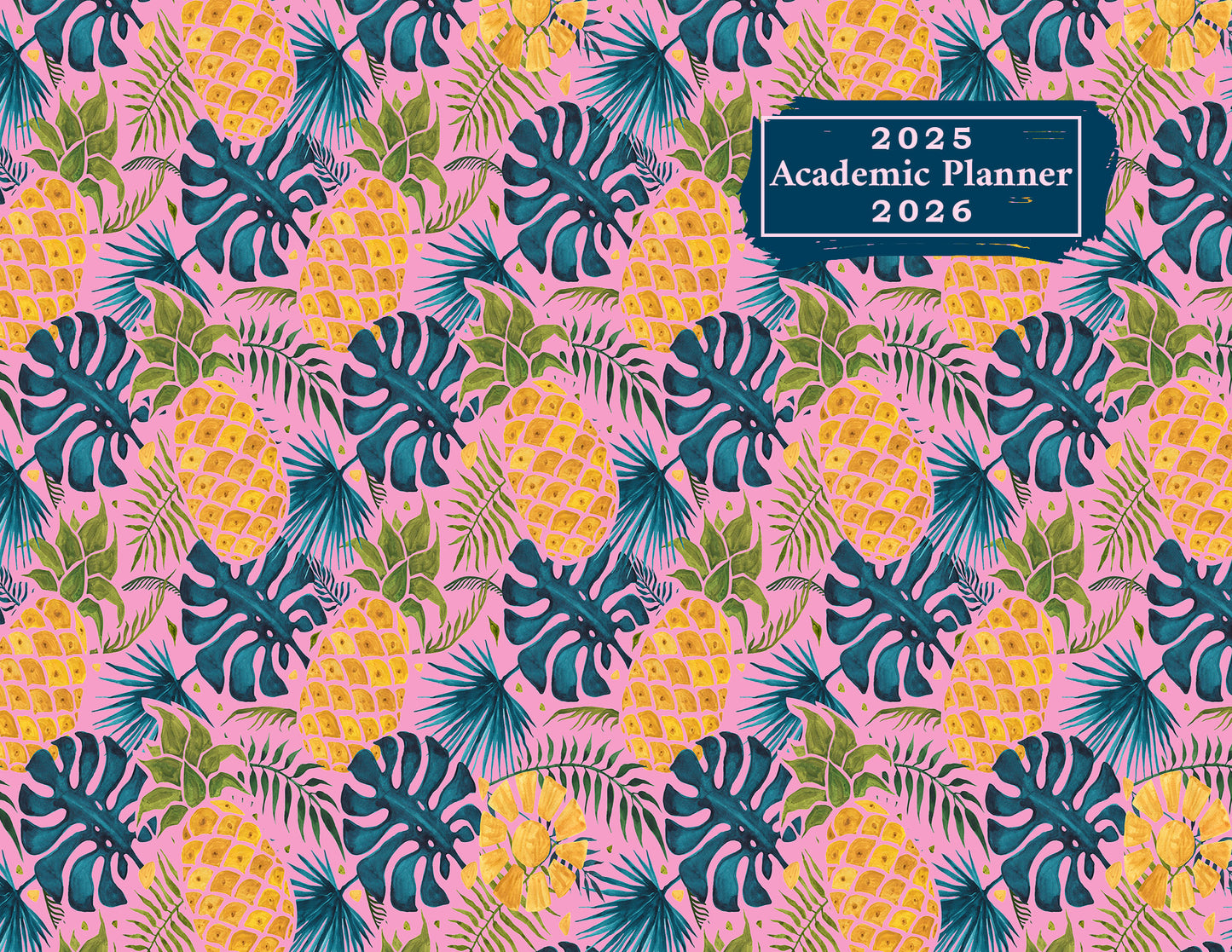 2025-2026 Student Academic Planner Calendar - School College Weekly Agenda #025