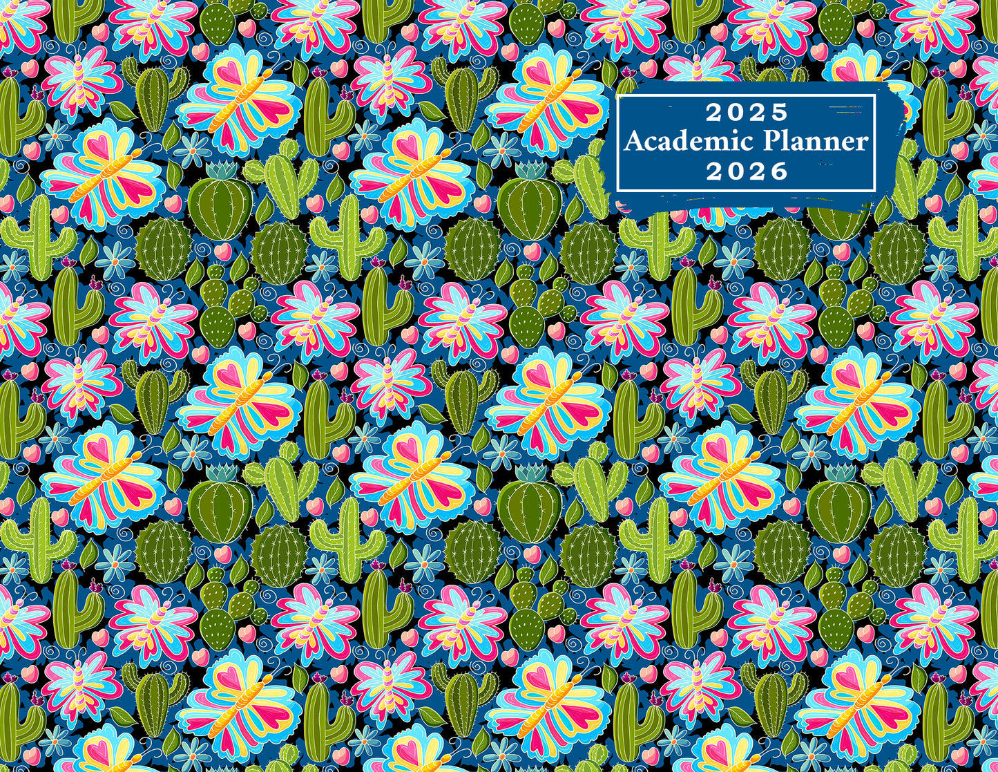 2025-2026 Student Academic Planner Calendar - School College Weekly Agenda #027