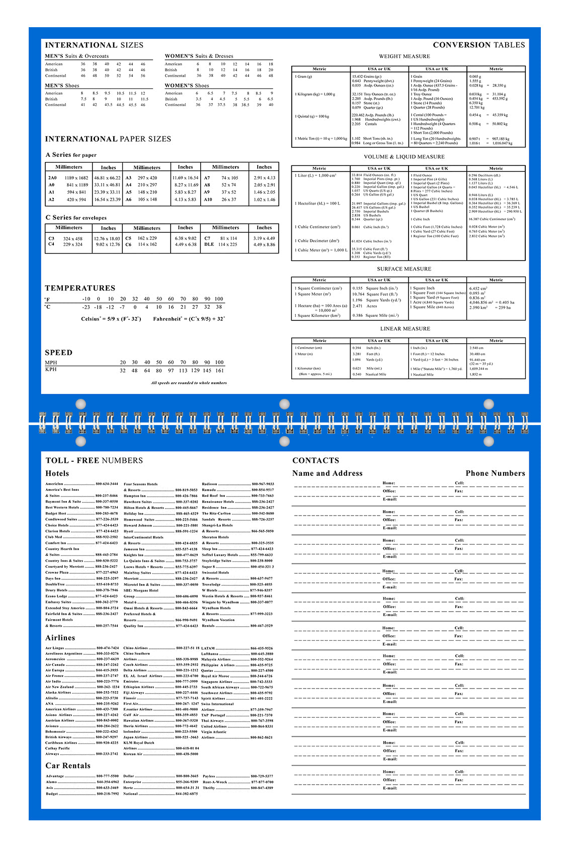 2025 - 2026 Academic Year 12 Months Student Calendar 3-Ring Binder (Edition #04)
