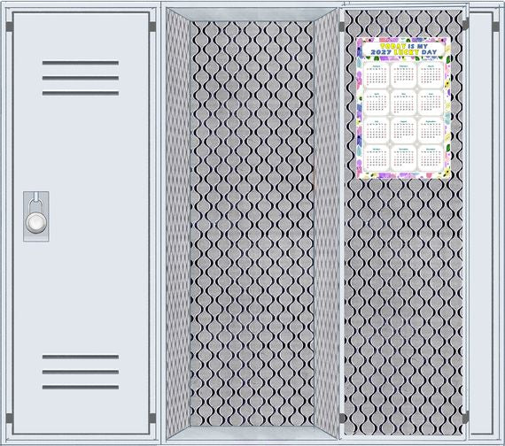 2027 Magnetic Calendar - Calendar Magnets - Today is my Lucky Day - (Fade, Tear, and Water Resistant) - Themed 015