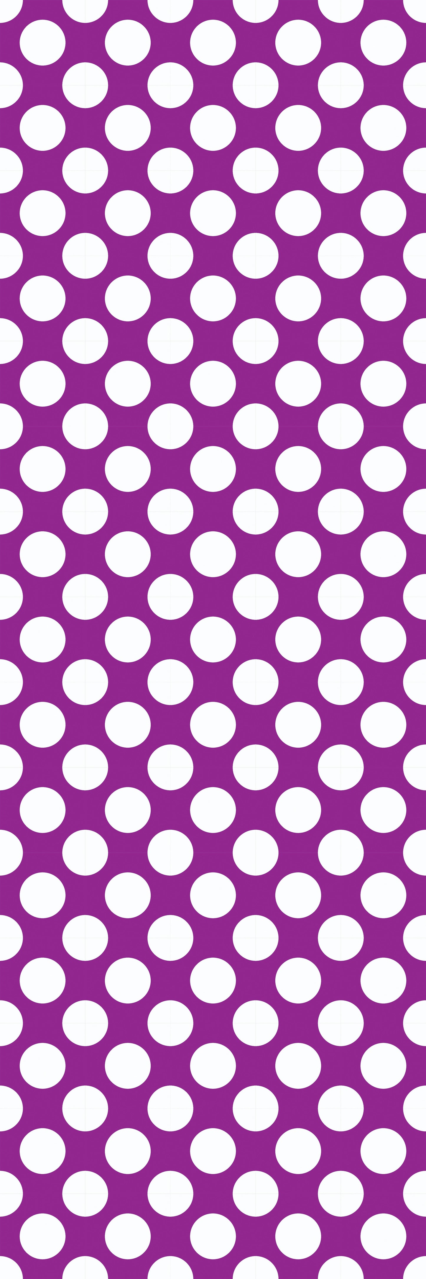 School Locker Magnetic Wallpaper - Pack of 12 Sheets - Polka Dot (vg 004)