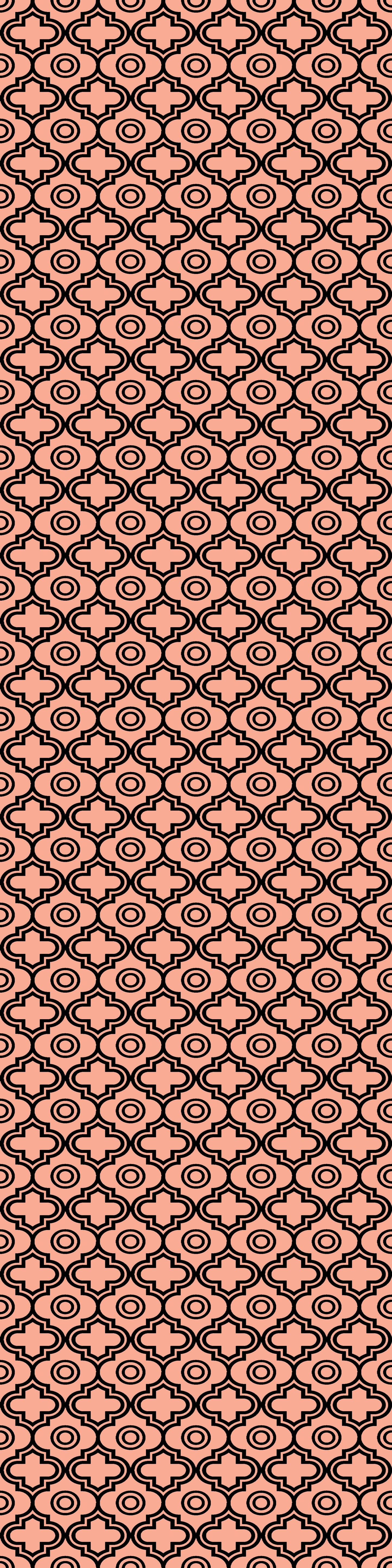 Magnetic Locker Wallpaper - Pack of 3 Sheets - (Geometric) (vg 010)