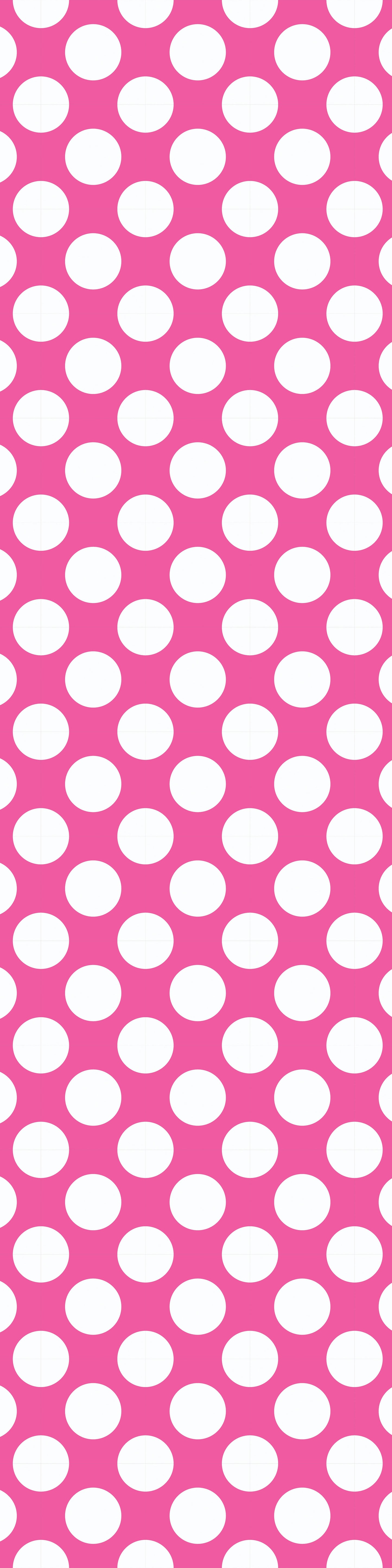 Magnetic Locker Wallpaper - Pack of 3 Sheets - Polka Dot (vg 001)